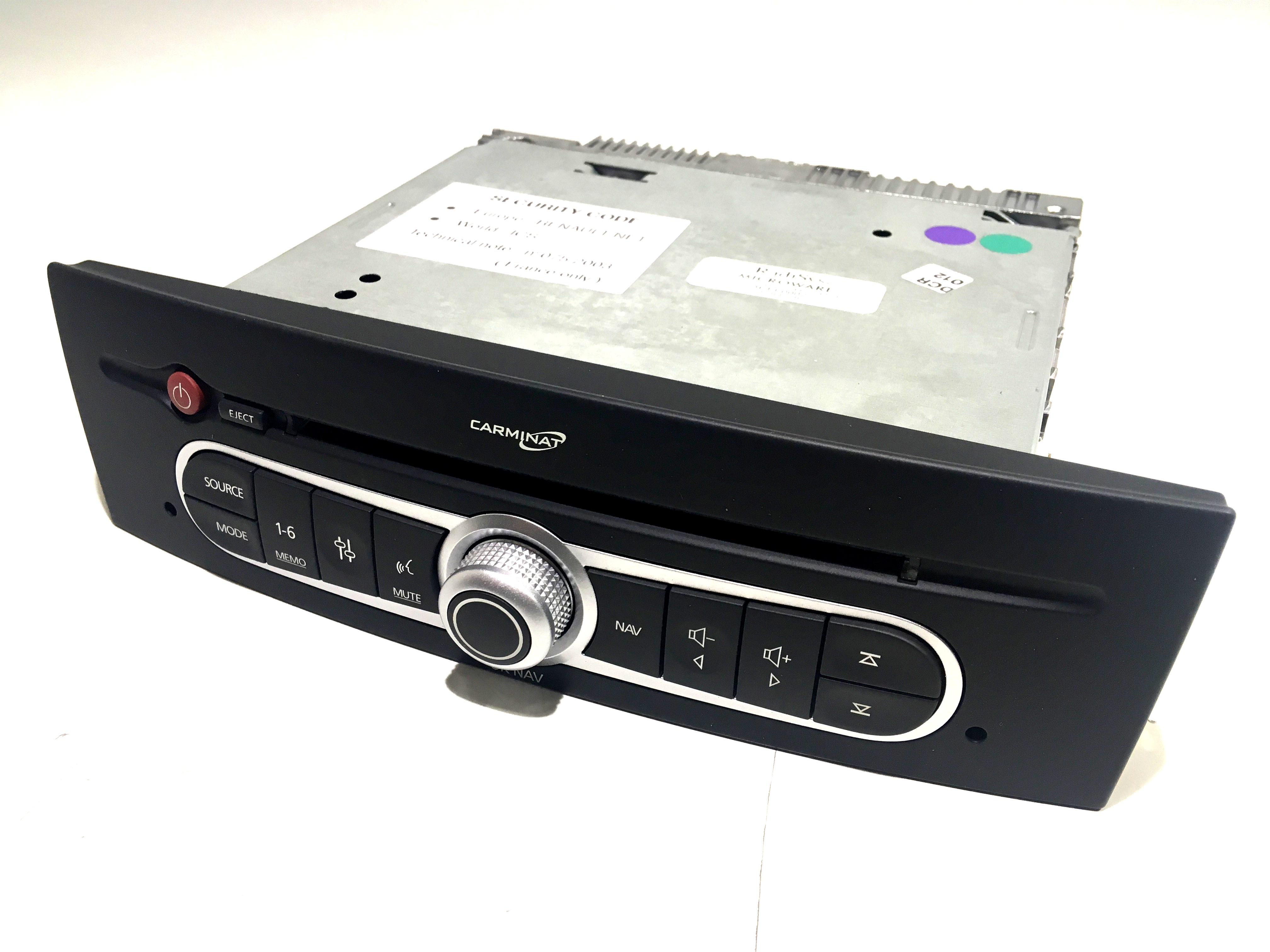 Renault autoradio CARMINAT 8200964837 ORIGINAL NOVÉ