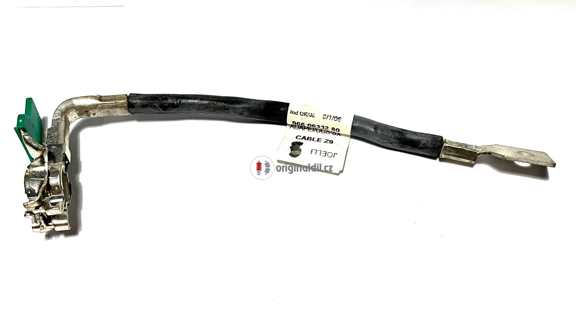 PEUGEOT ORIGINÁL MINUS KABEL OE: 5638L5 NOVÝ