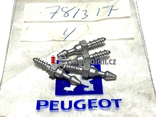 PEUGEOT ORIGINÁLNÍ ŠROUB SADA 4 KS OE: 781317